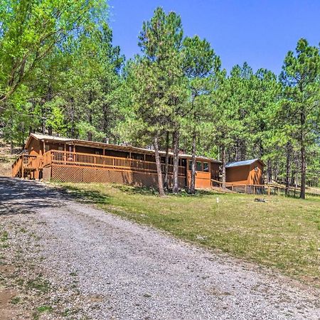 Quiet Cloudcroft Cabin With Porch And Gas Grill! Eksteriør billede