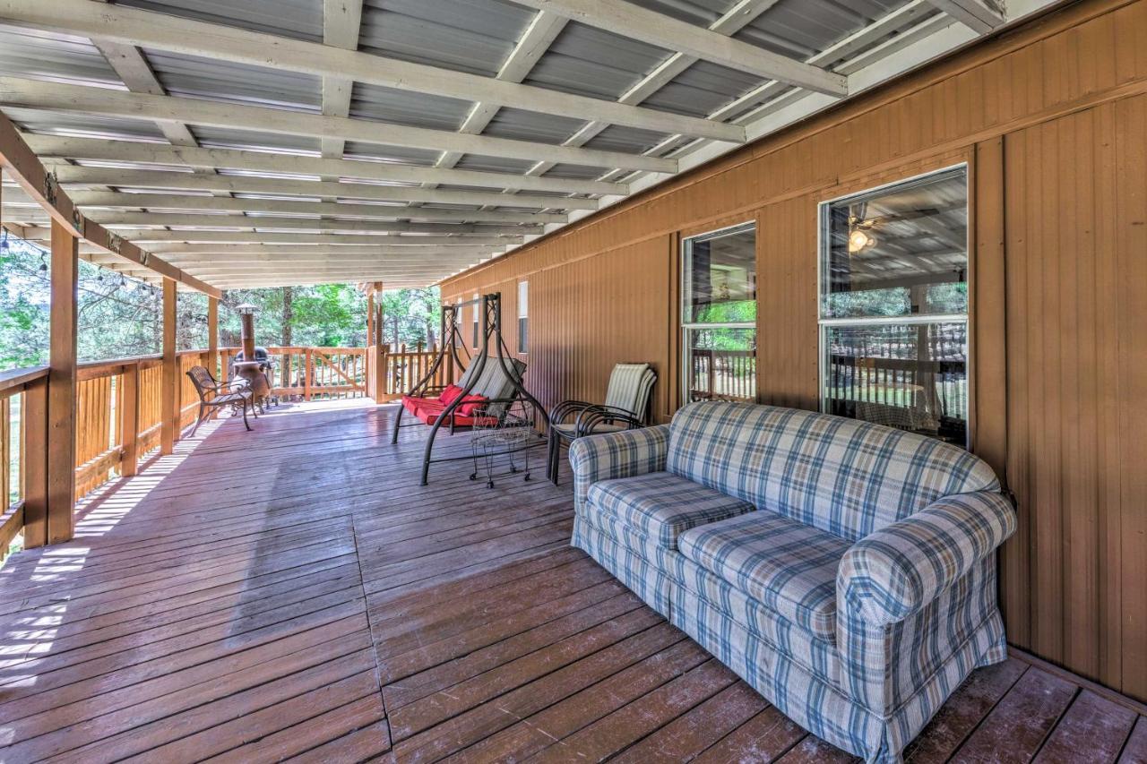 Quiet Cloudcroft Cabin With Porch And Gas Grill! Eksteriør billede