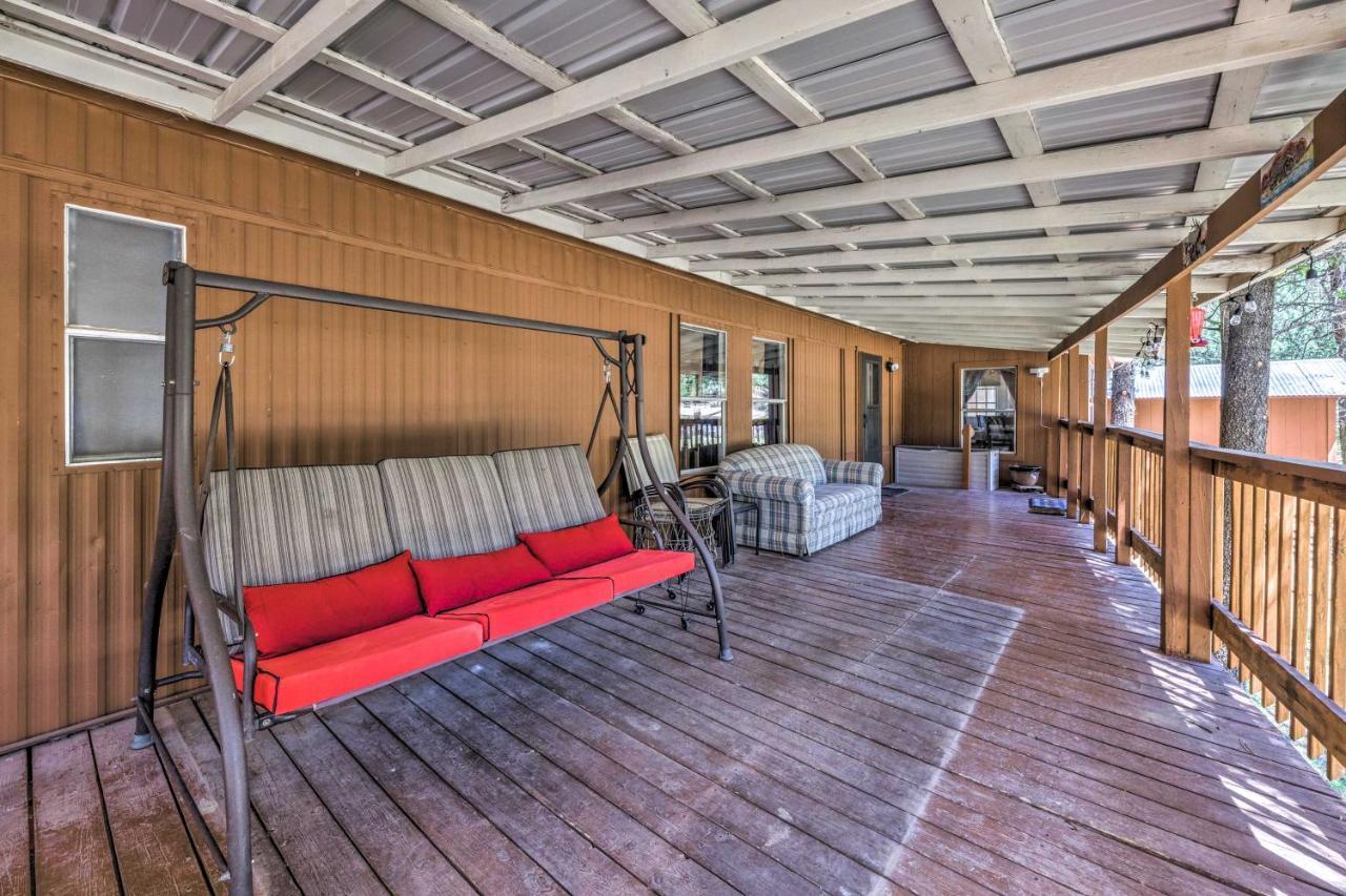 Quiet Cloudcroft Cabin With Porch And Gas Grill! Eksteriør billede